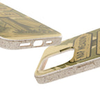 Biodegradable Phone Case — 'Nap Meadow' Mystic Lake Camping Design
