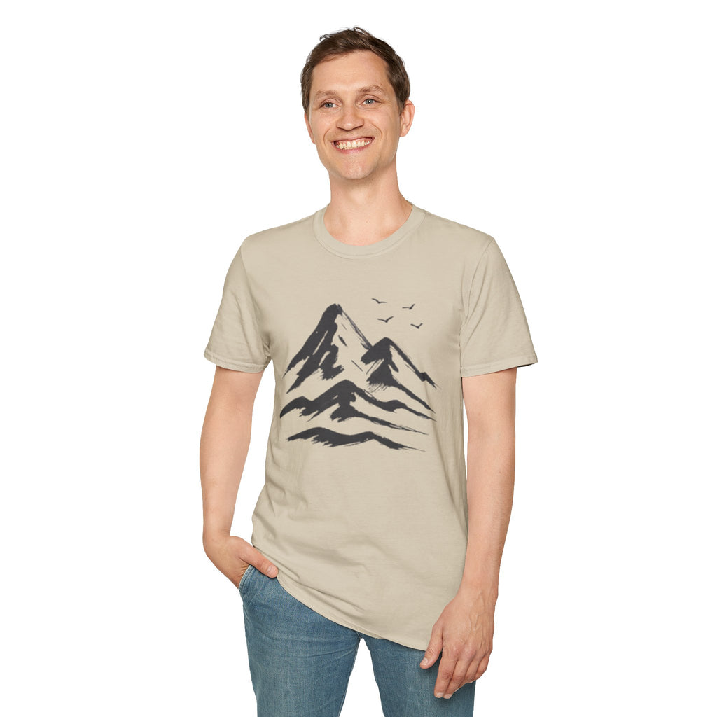 Mountains and Birds T-Shirt