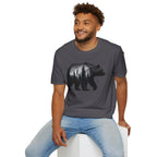Geometric Forest Bear T-Shirt