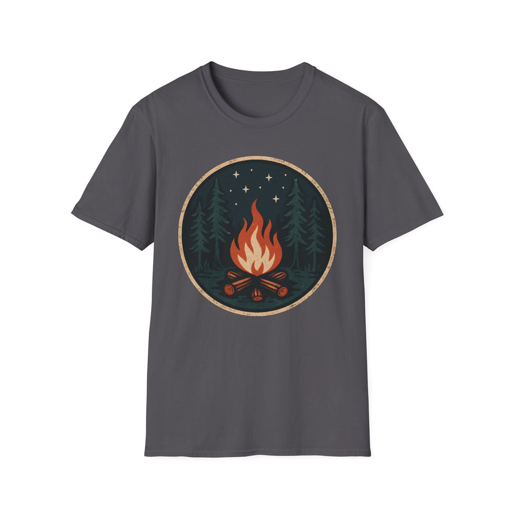 Forest Campfire at Night T-Shirt