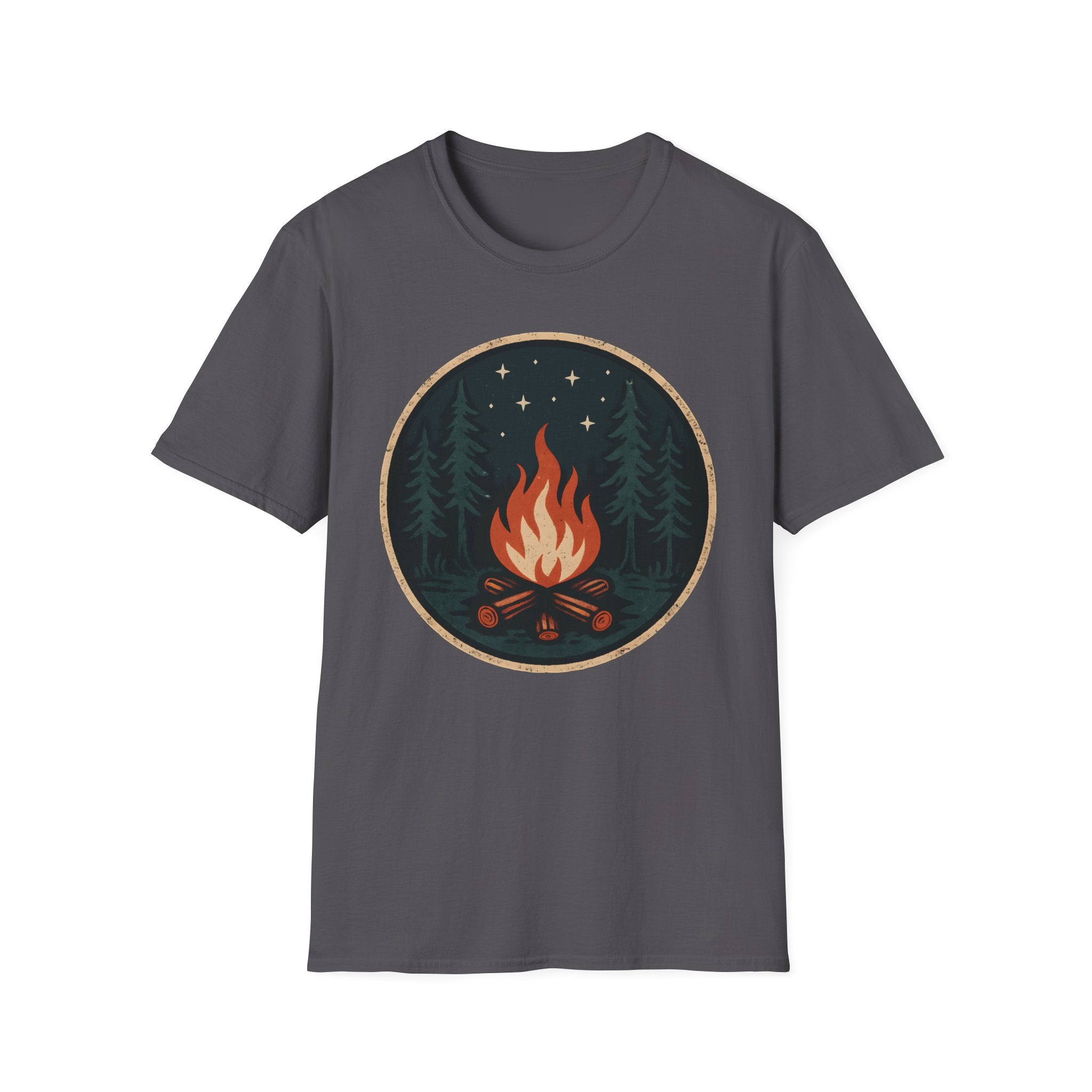 Forest Campfire at Night T-Shirt