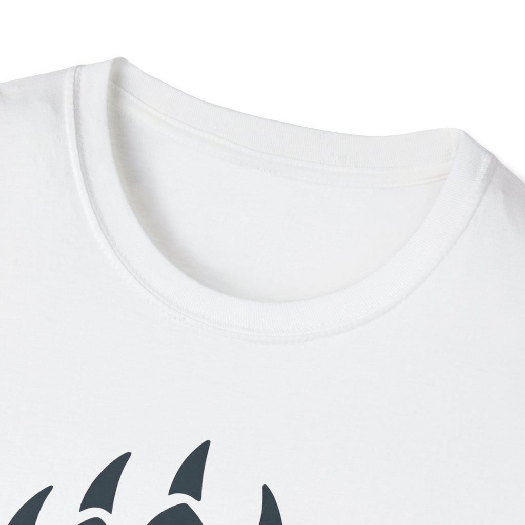 "Stay Wild" Bear Footprint Mountain Emblem T-Shirt