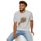 Floral Bouquet Graphic T-Shirt — Rustic Wildflower Bouquet Tee