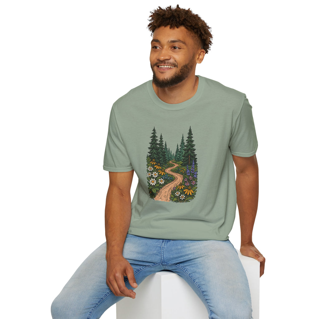 Winding Forest Path T-Shirt