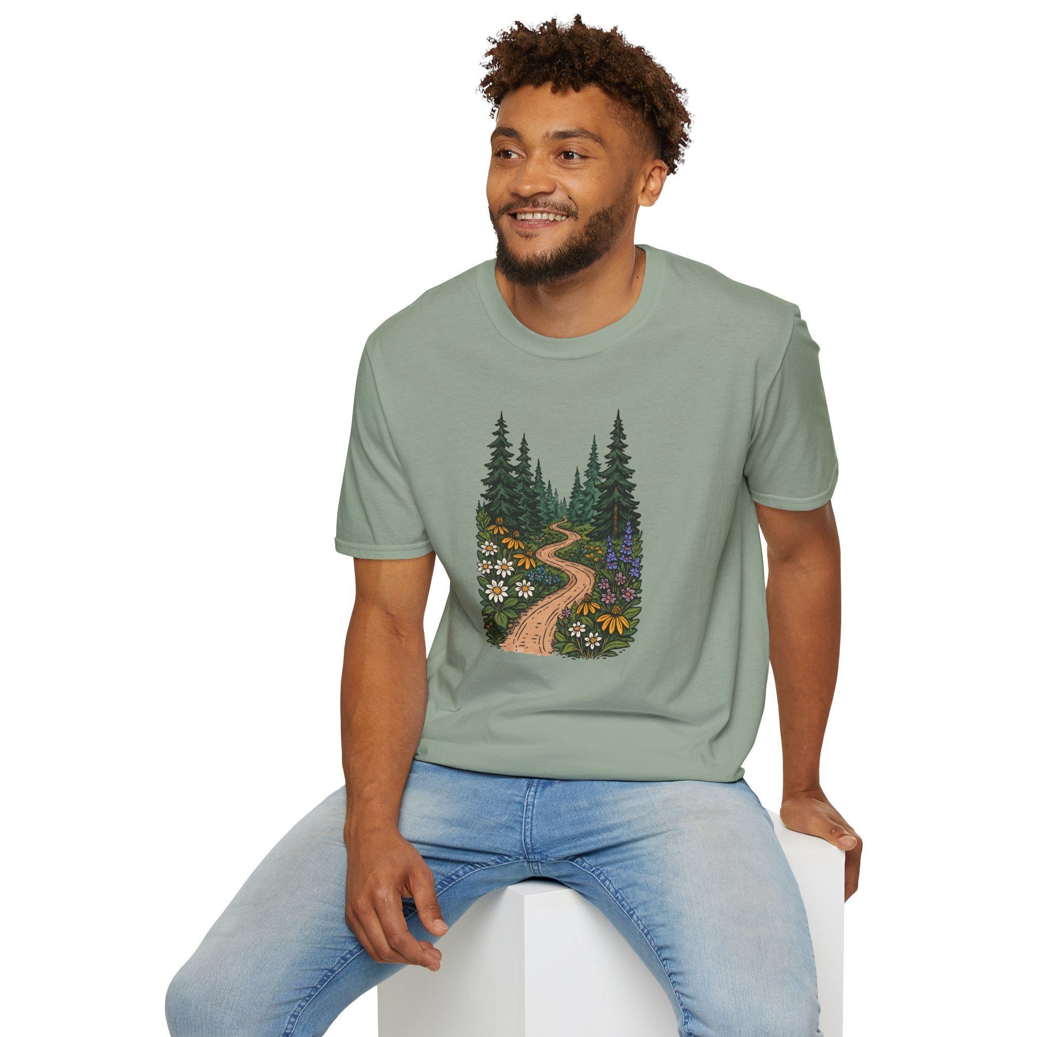 Winding Forest Path T-Shirt