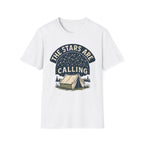 "The Stars Are Calling" Camping Tent Stargazing T-Shirt