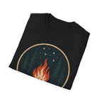 Forest Campfire at Night T-Shirt