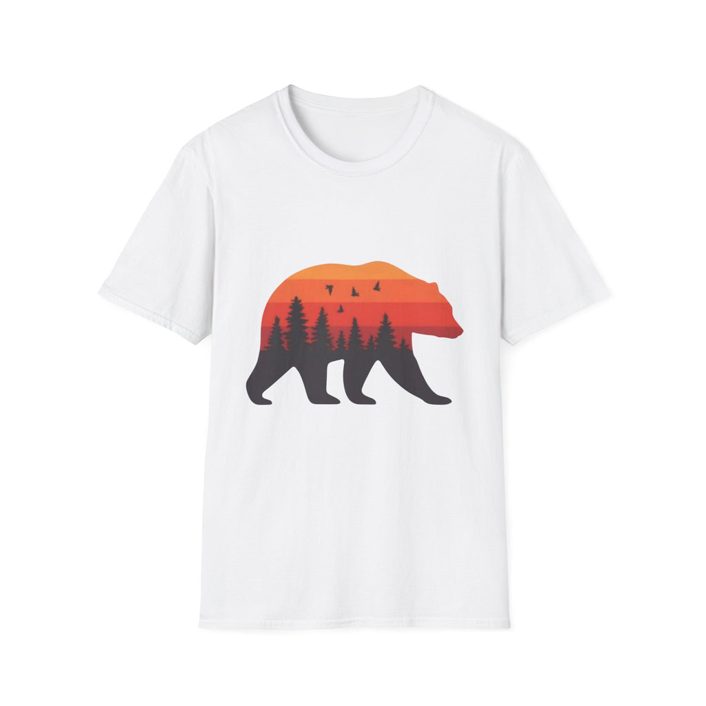 Bear Silhouette at Sunset T-Shirt