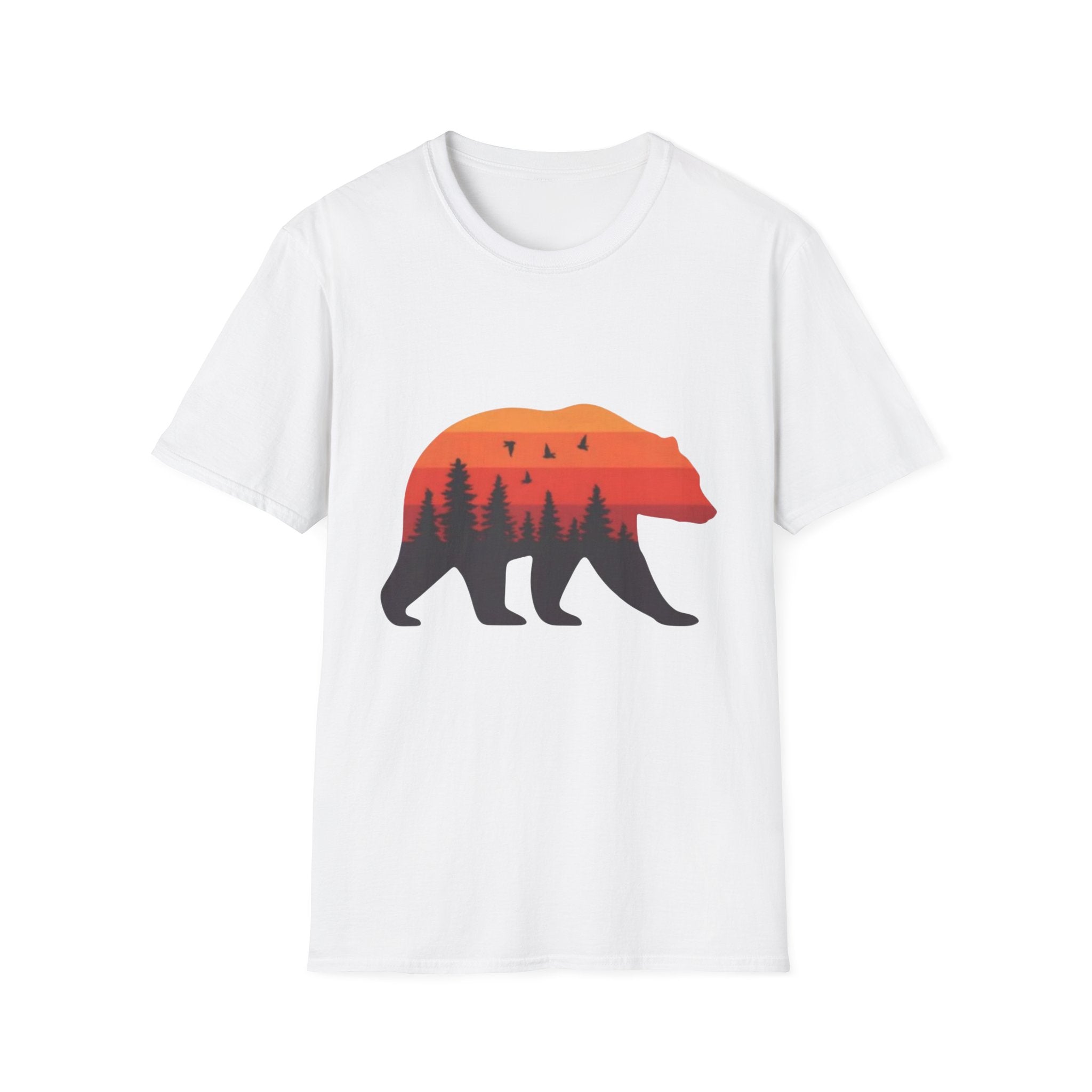 Bear Silhouette at Sunset T-Shirt