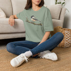 Copy of Chickadee Tee — Watercolor Songbird T‑Shirt