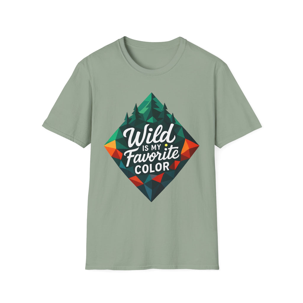 Wild Is My Favorite Color Diamond T-Shirt — Pines & Geometric Logo