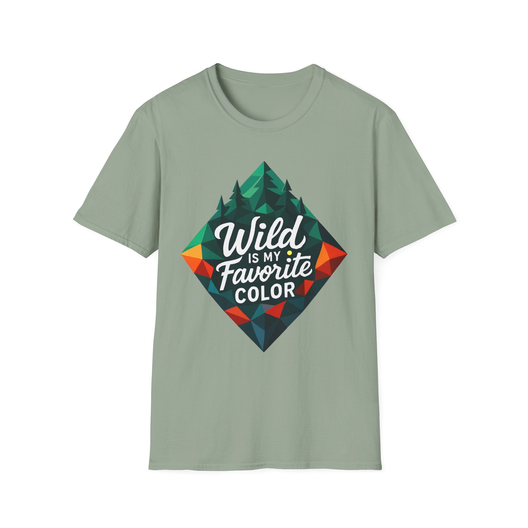 Wild Is My Favorite Color Diamond T-Shirt — Pines & Geometric Logo