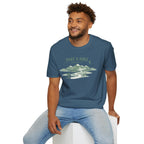 "Take A Hike & Breathe It In" Outdoor Hiking Graphic Tee