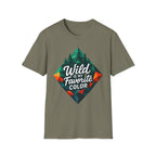 Wild Is My Favorite Color Diamond T-Shirt — Pines & Geometric Logo