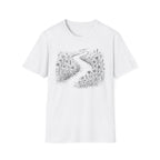 Winding Path Through The Meadow Floral T-Shirt