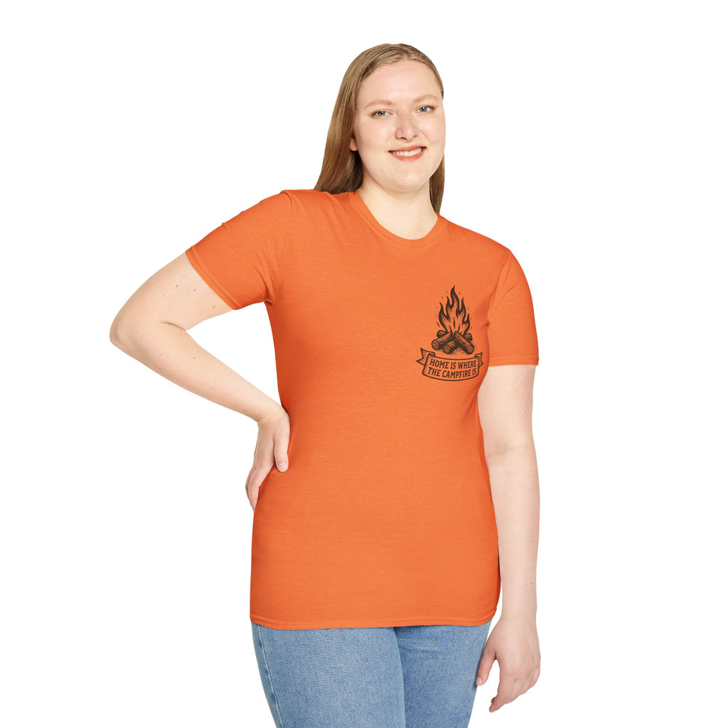 "Home Is Where The Campfire Is" T-Shirt