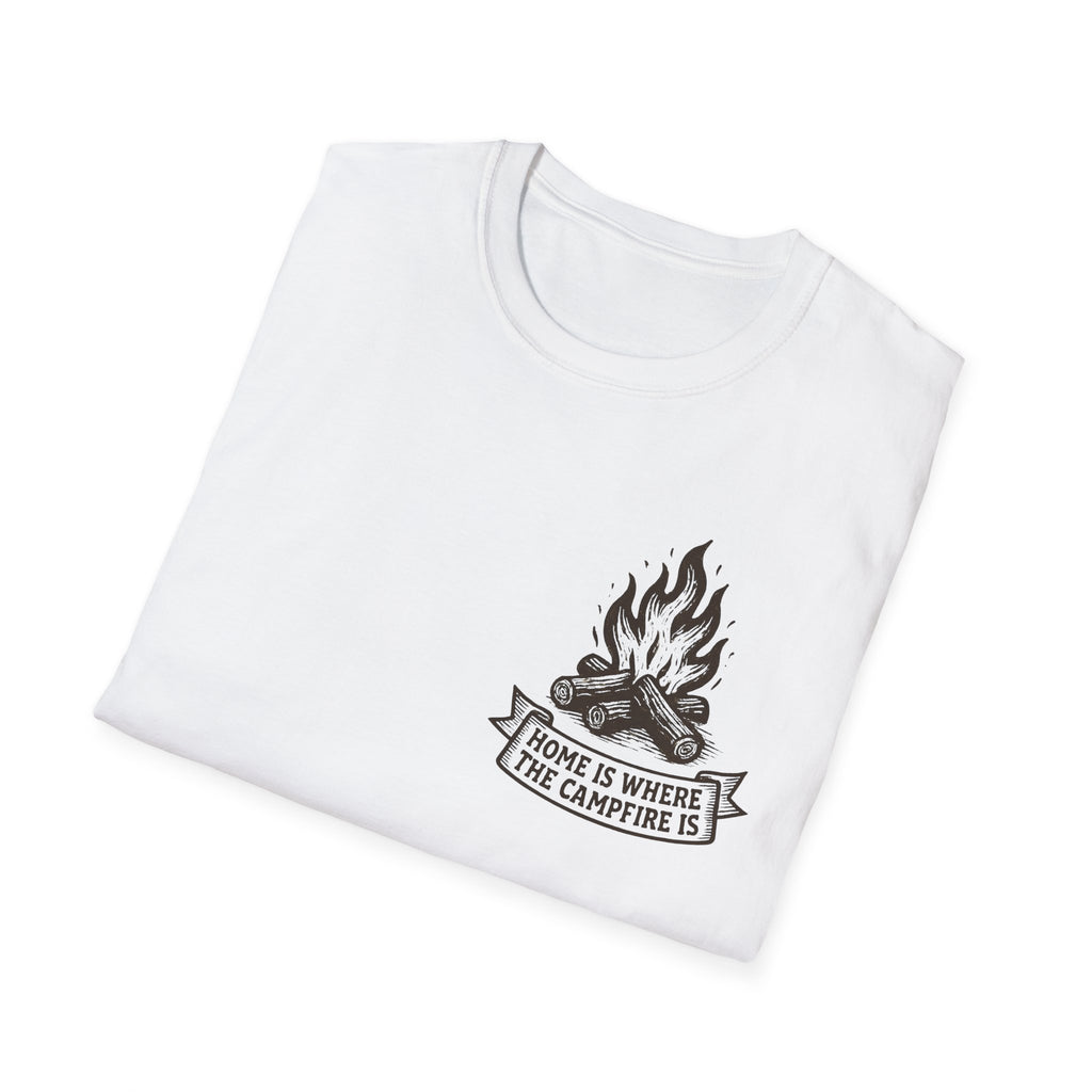 "Home Is Where The Campfire Is" T-Shirt