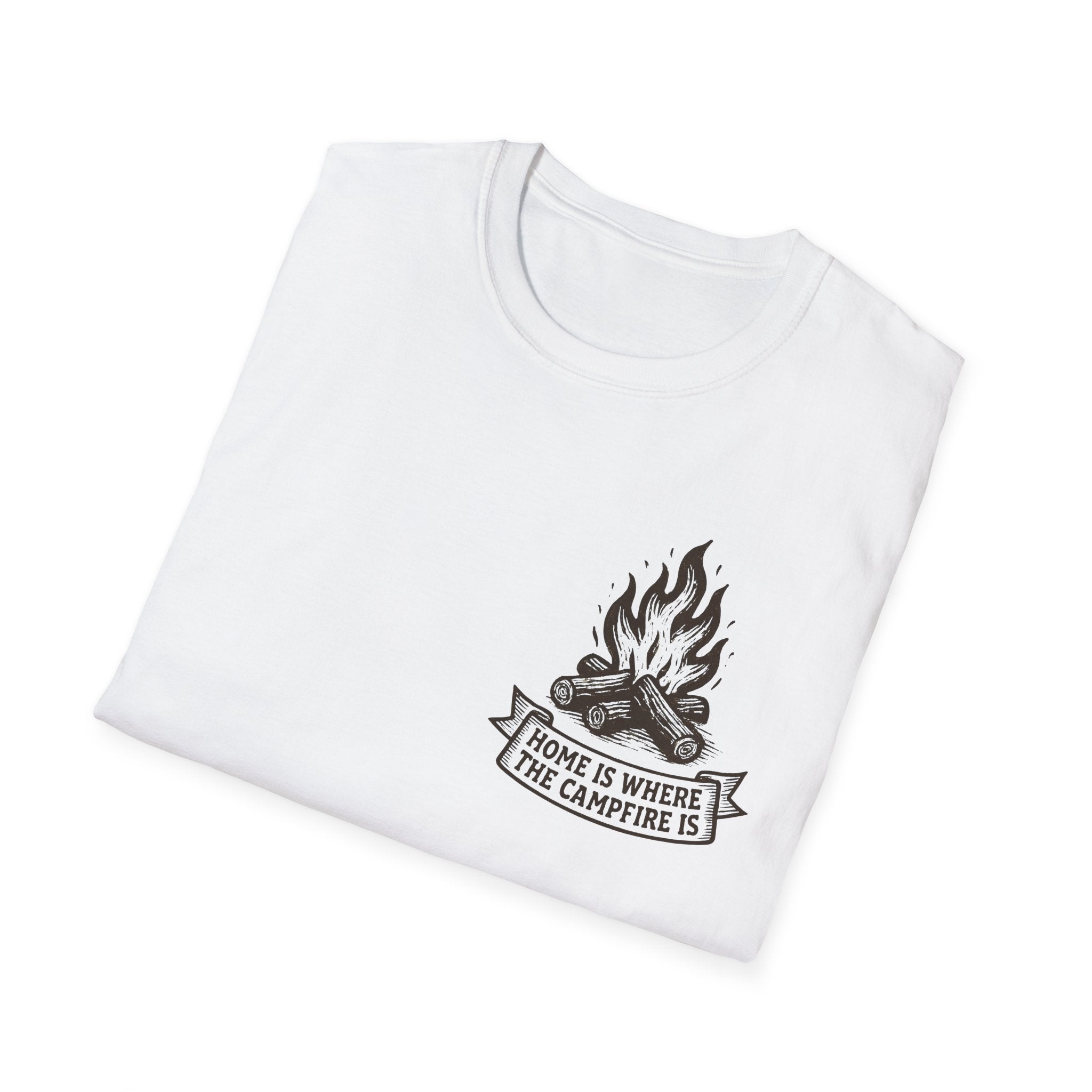 "Home Is Where The Campfire Is" T-Shirt