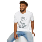 Boots with Footprints "Forever Outdoors" T-Shirt
