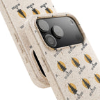 Biodegradable Phone Case — 'Go Outside' Recycled Eco-Friendly iPhone Cover