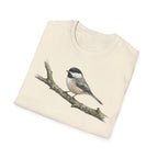 Copy of Chickadee Tee — Watercolor Songbird T‑Shirt