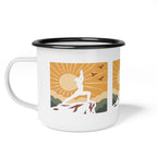 Morning Yoga Enamel Camp Cup