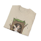 Forest Flapper Fairy Reading in Tree Hollow T-Shirt