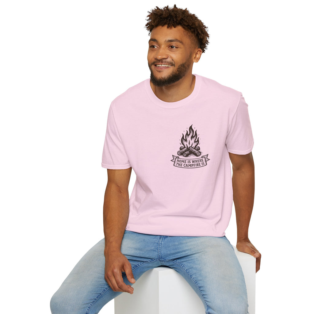 "Home Is Where The Campfire Is" T-Shirt