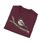 Copy of Chickadee Tee — Watercolor Songbird T‑Shirt