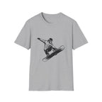 Snowboarder Graphic Tee — Snowboarding Action Shirt