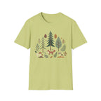 Woodland Fox T-Shirt — Nature Forest Camping Graphic Tee