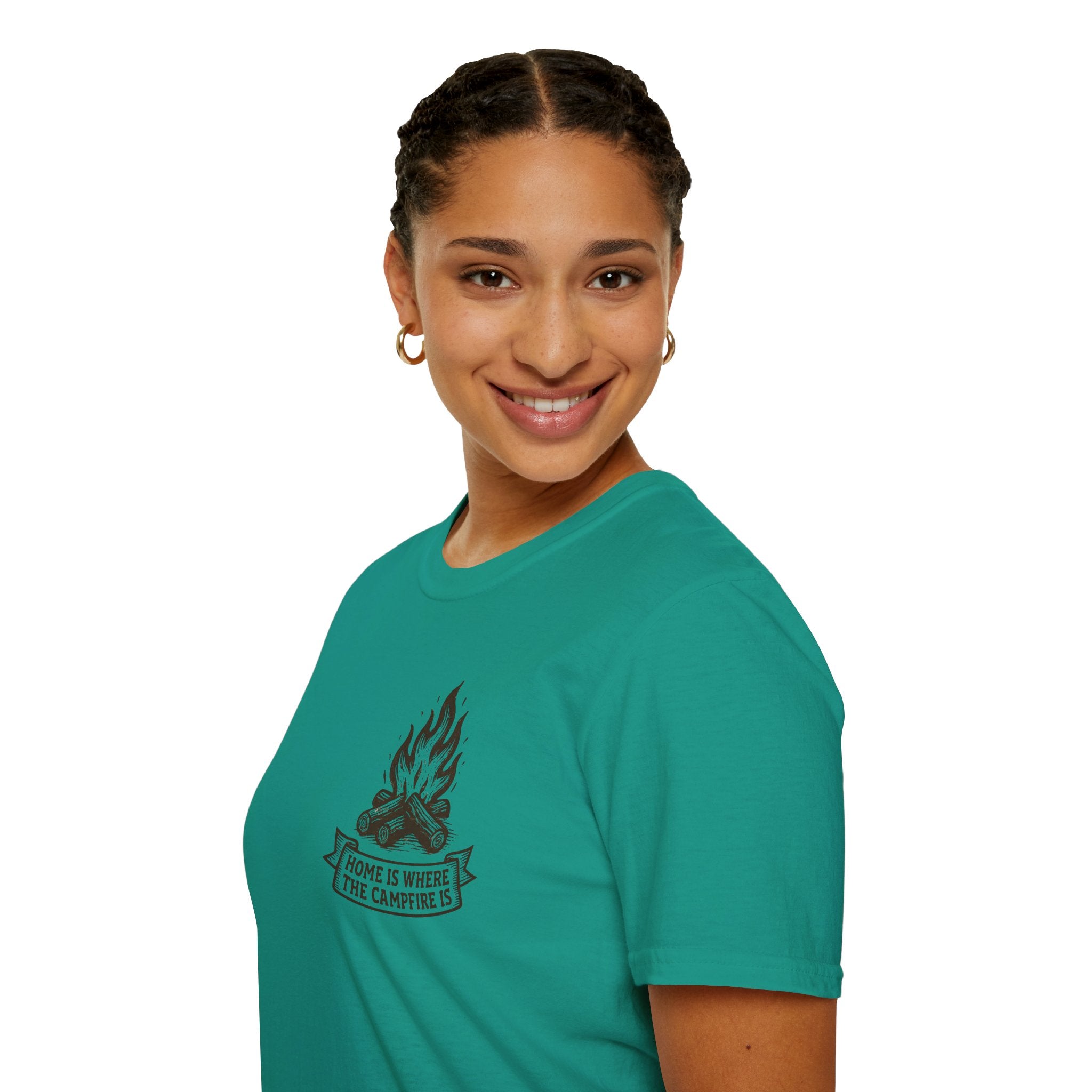 "Home Is Where The Campfire Is" T-Shirt