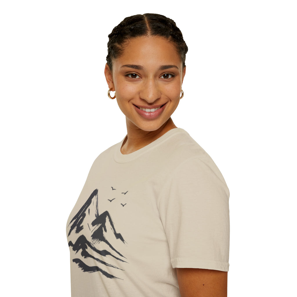Mountains and Birds T-Shirt