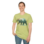 Forest Bear T-Shirt — Watercolor Woodland Bear Graphic Tee Shirt