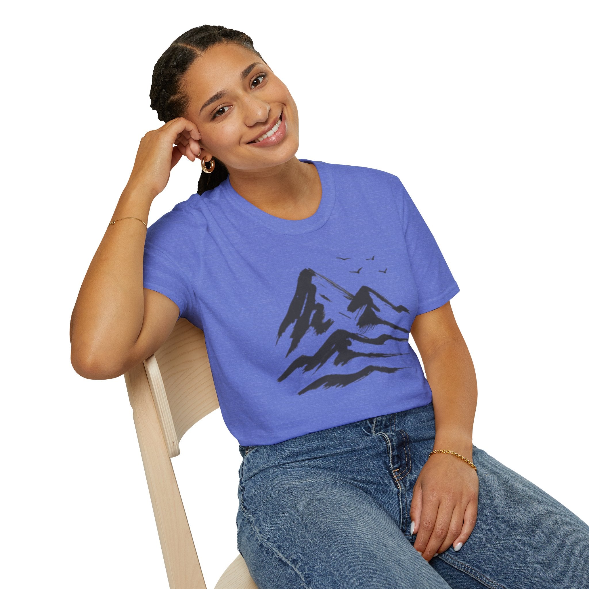Mountains and Birds T-Shirt