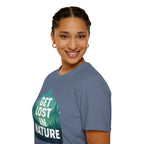 "Get Lost in Nature" Pine Trees T-Shirt