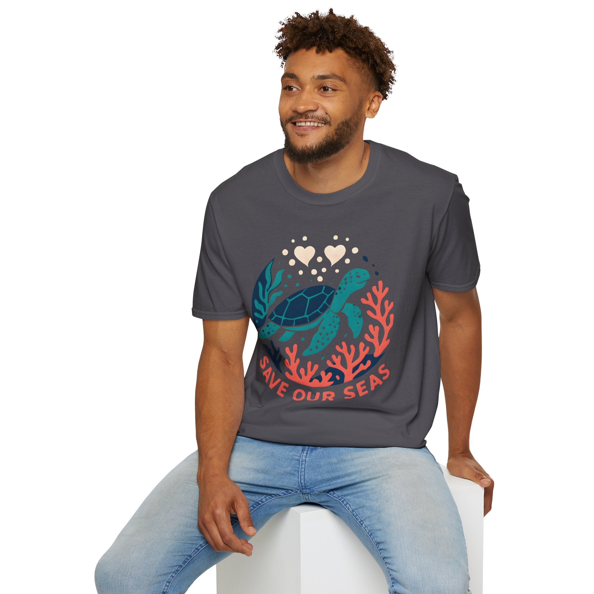 Save Our Seas Sea Turtle T-Shirt — Ocean Conservation Tee
