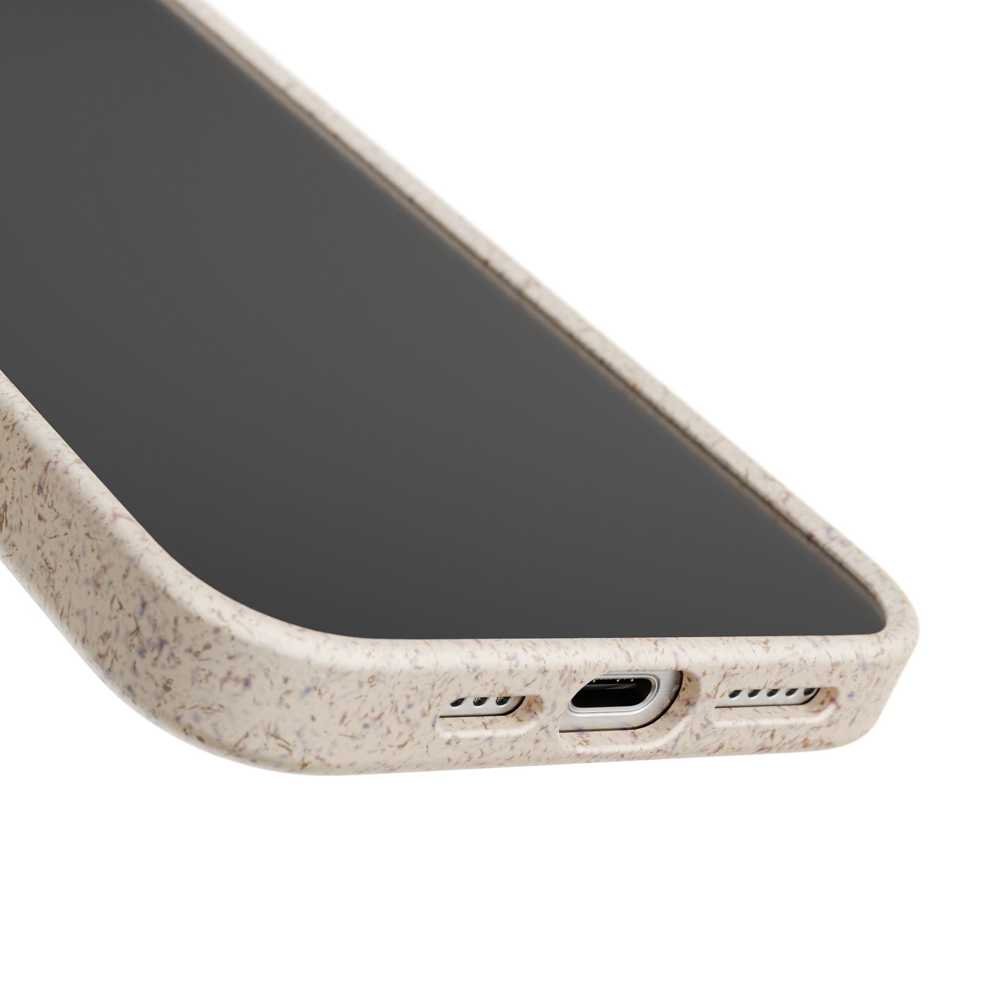 Biodegradable Phone Case — 'Nap Meadow' Mystic Lake Camping Design