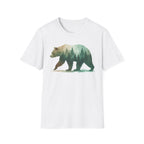 Forest Bear T-Shirt — Watercolor Woodland Bear Graphic Tee Shirt