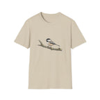 Chickadee Bird Tee — Watercolor Songbird T‑Shirt