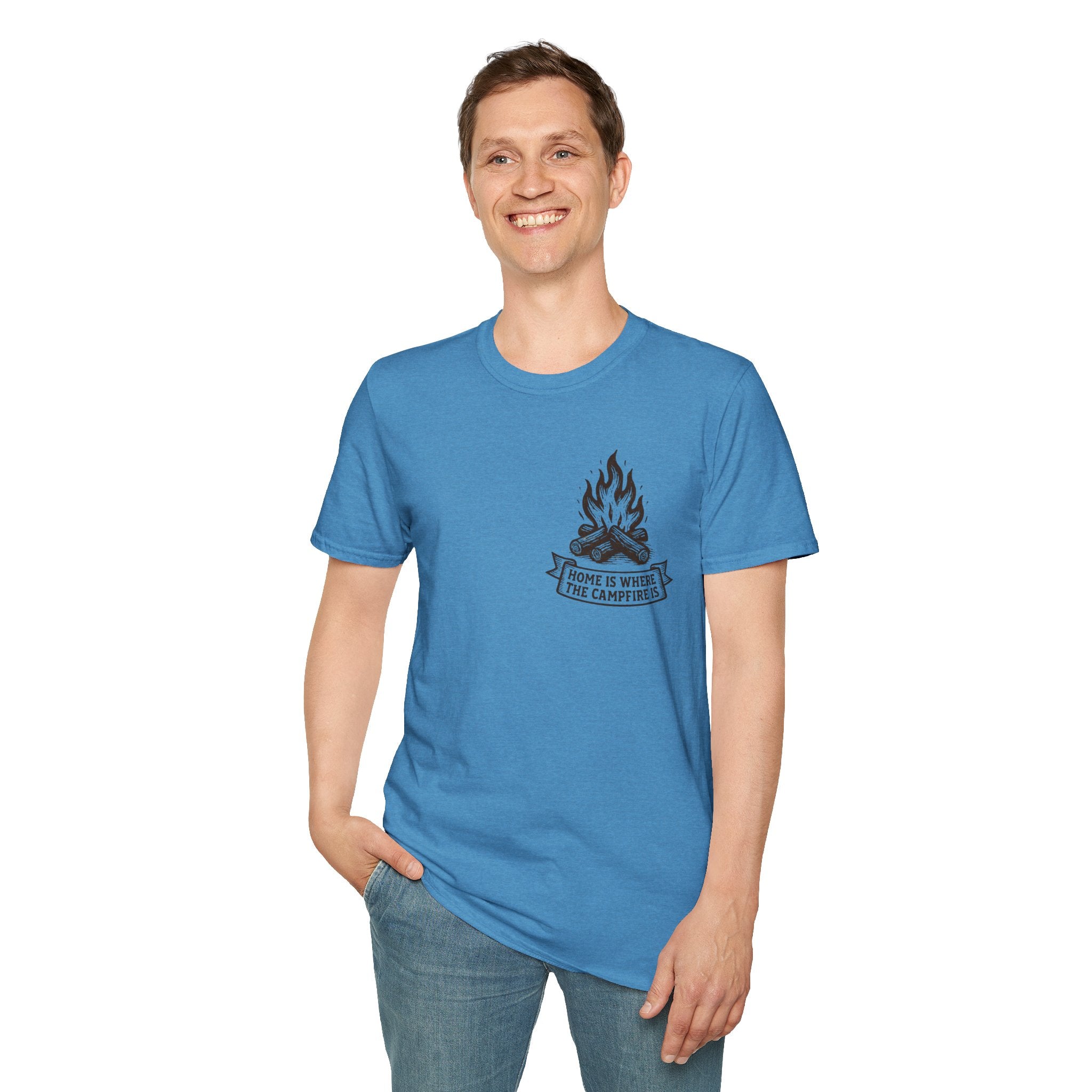 "Home Is Where The Campfire Is" T-Shirt