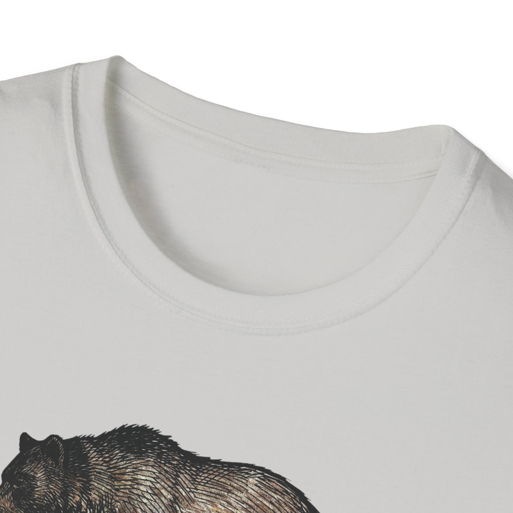 Bear & Pines T‑Shirt — Rustic Woodland Graphic Tee