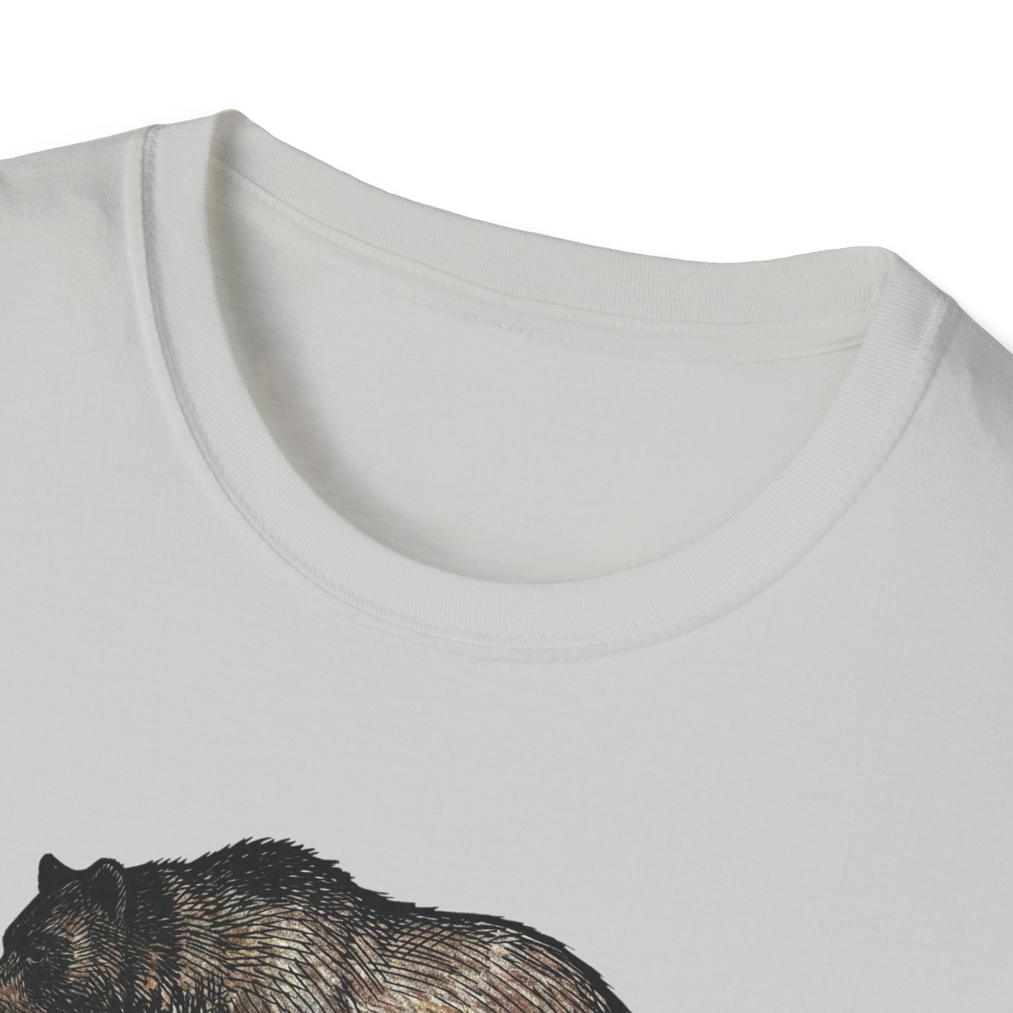 Bear & Pines T‑Shirt — Rustic Woodland Graphic Tee
