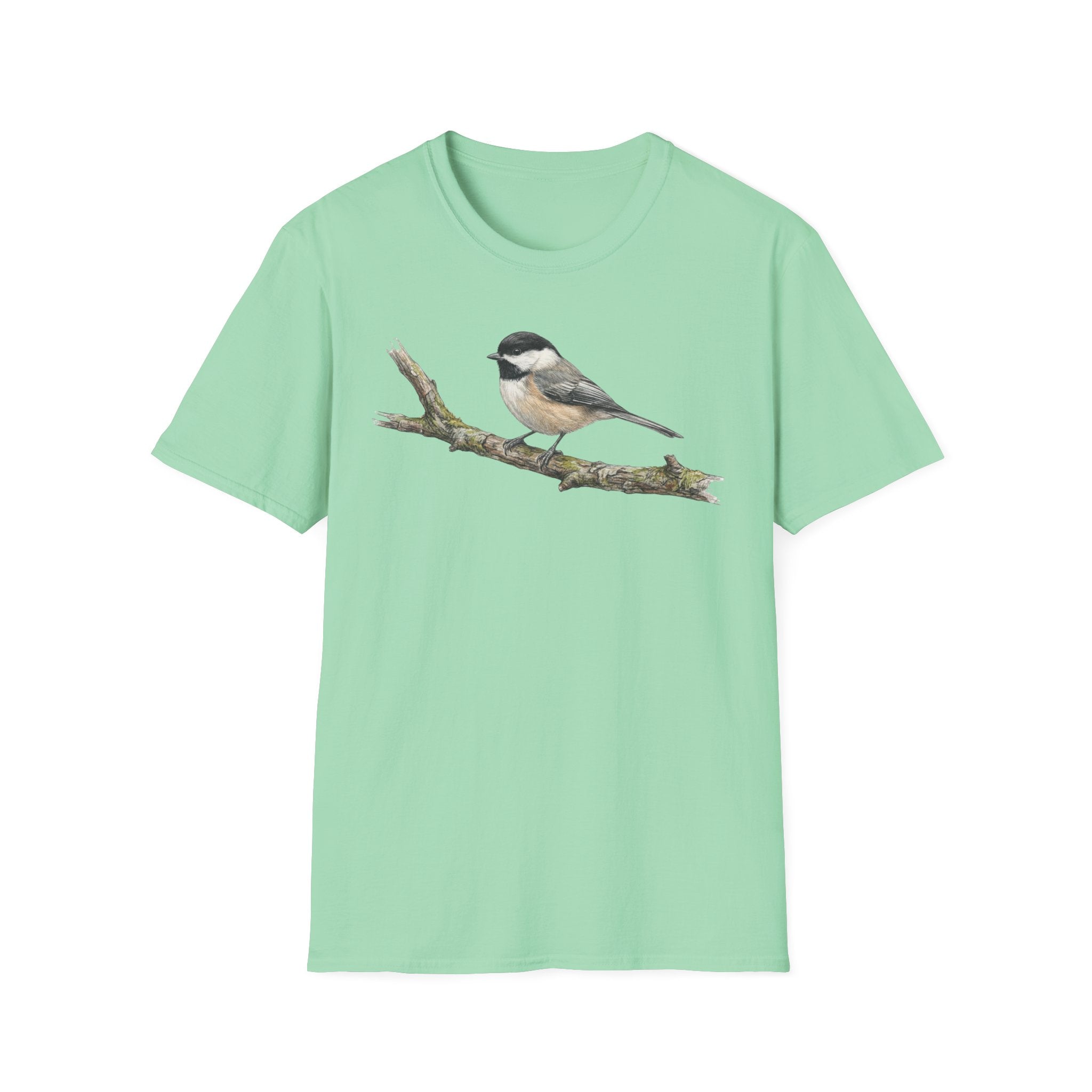 Copy of Chickadee Tee — Watercolor Songbird T‑Shirt