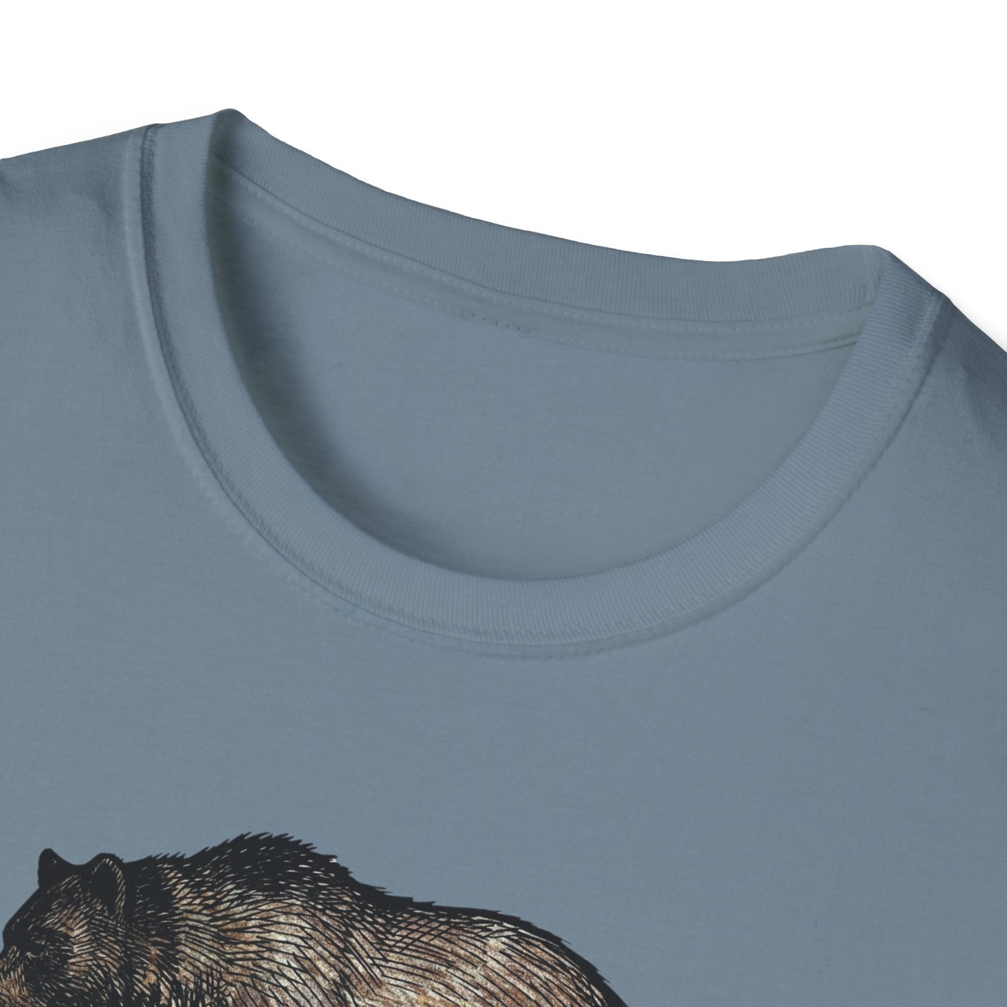 Bear & Pines T‑Shirt — Rustic Woodland Graphic Tee