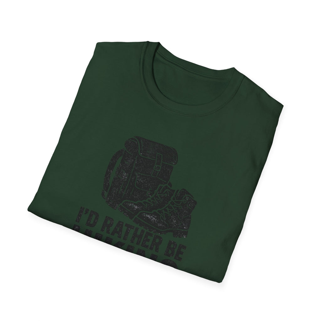 Glittery Backpack Silhouette T-Shirt