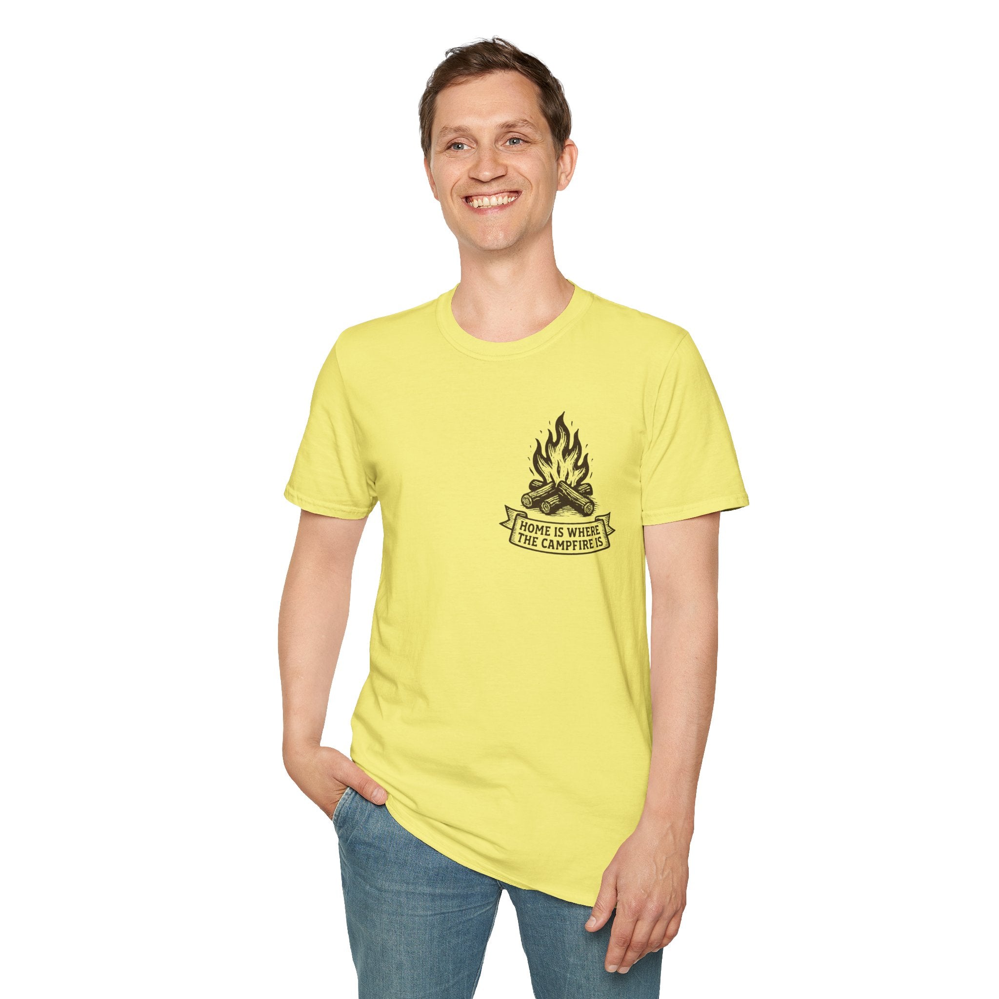 "Home Is Where The Campfire Is" T-Shirt