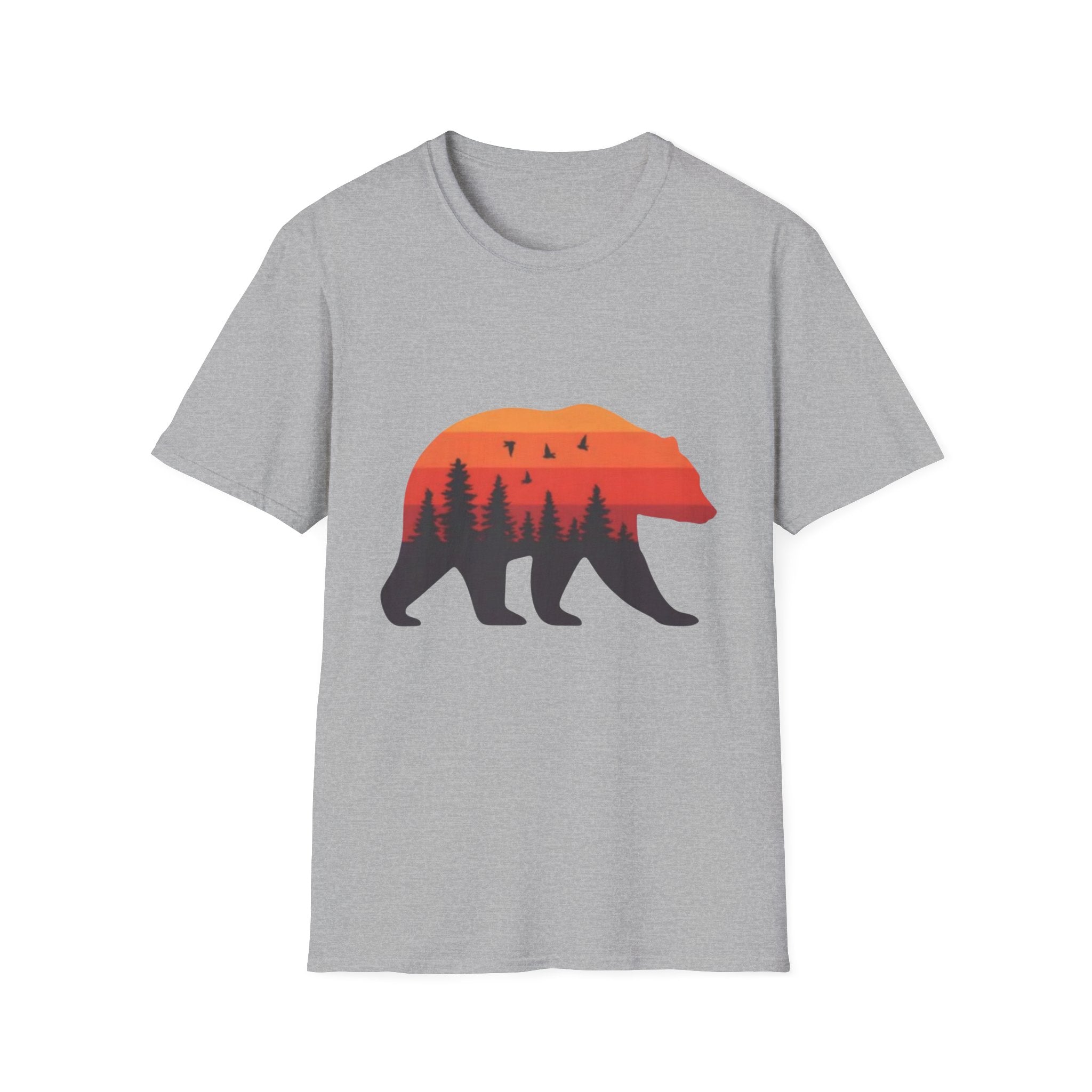 Bear Silhouette at Sunset T-Shirt