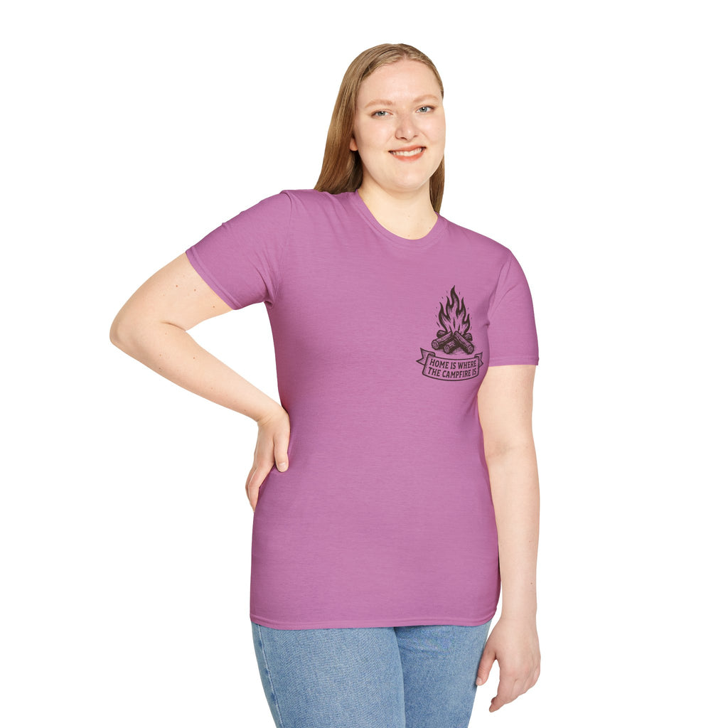 "Home Is Where The Campfire Is" T-Shirt