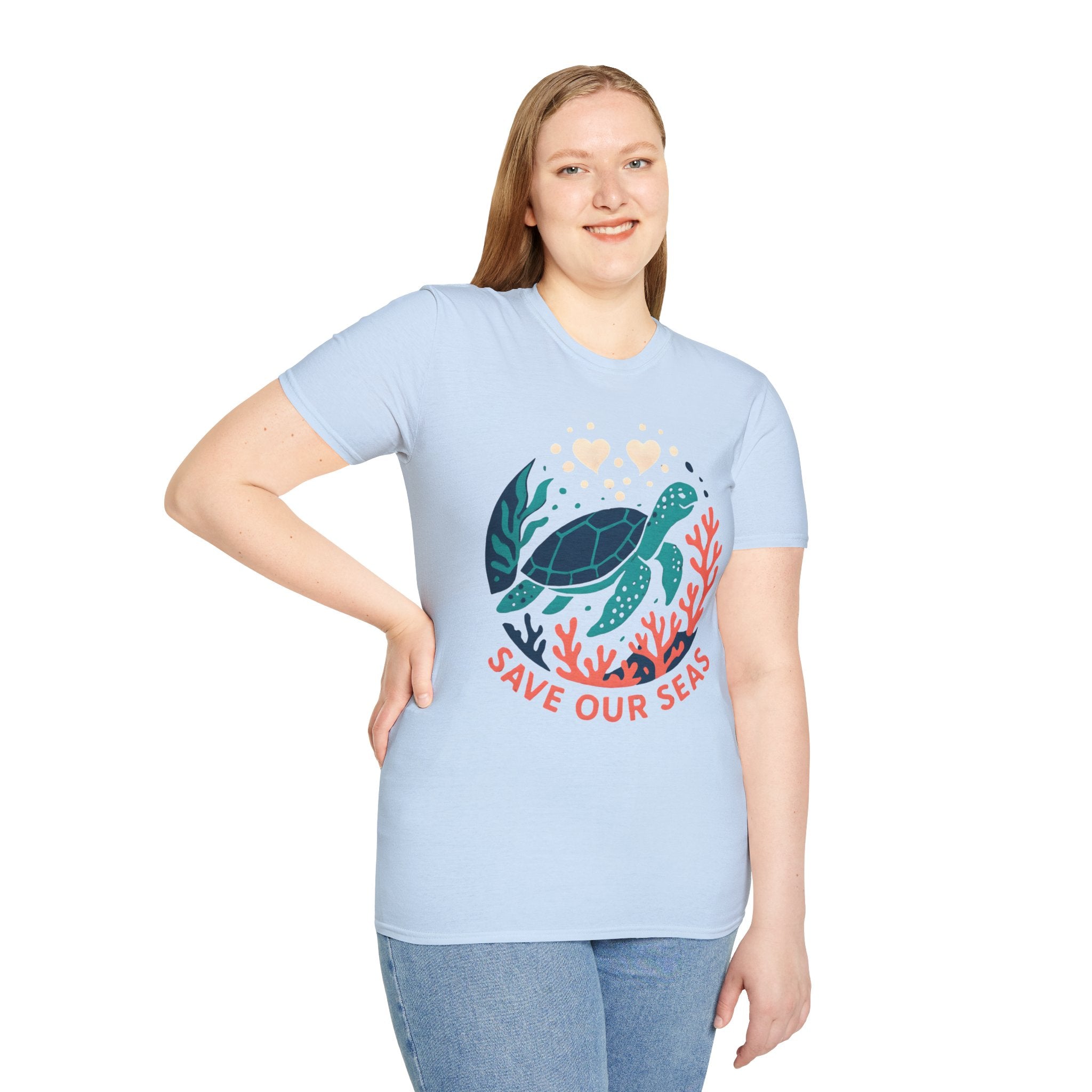 Save Our Seas Sea Turtle T-Shirt — Ocean Conservation Tee